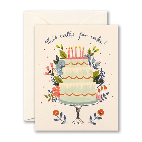 This Calls For Cake...Card