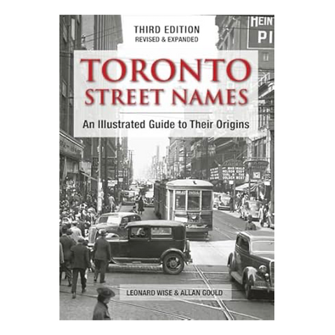 Toronto Street Names Book