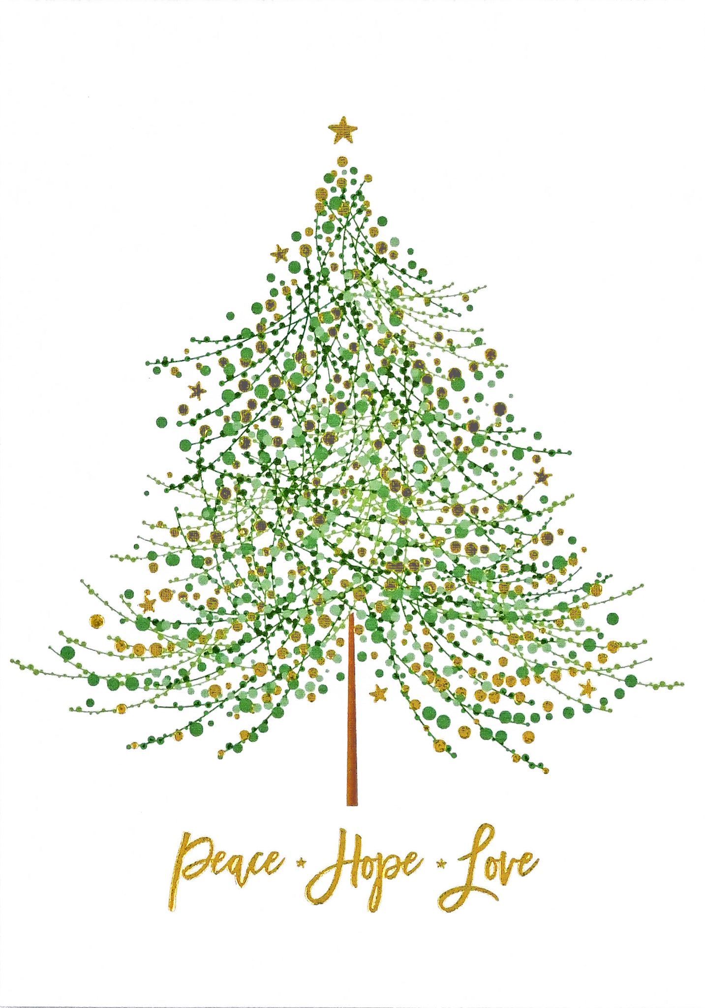 Tree of Festive Wishes Small Boxed Holiday Cards s/20