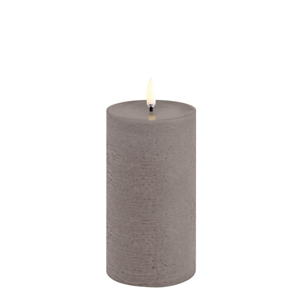 LED Pillar Candle - Sandstone, Rustic by Uyuni