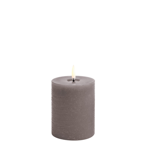 LED Pillar Candle - Sandstone, Rustic by Uyuni