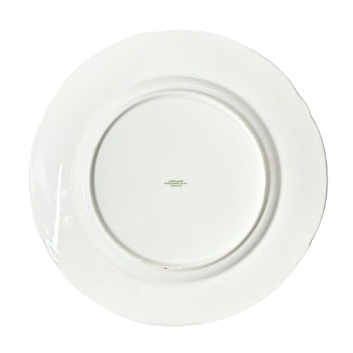 Vintage Copelands Grosvenor England Grey & Gold Dinner Plate