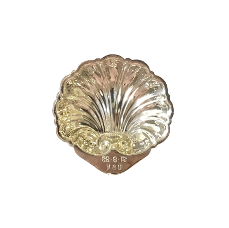 Vintage Silver Shell Dish