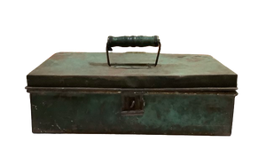 Vintage Tin Box w/ Handle