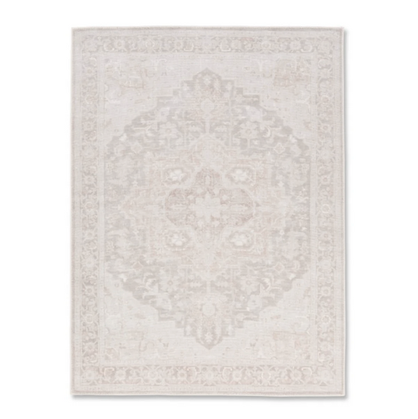 Vintage Style Cream Gold Rug