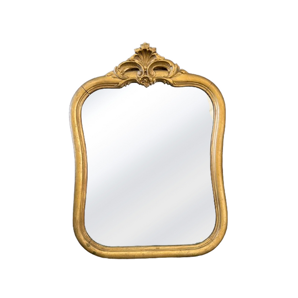 Vintage Wooden Gilt Mirror