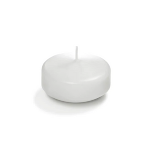 White Floating Candle 3”
