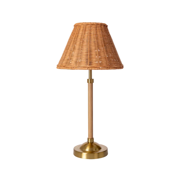 Willow Woven Lamp