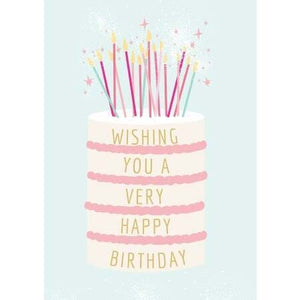 Wishing You A Very Happy Birthday Card