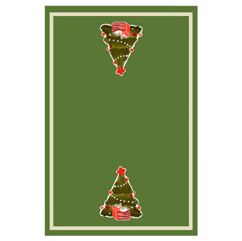 Xmas Tree Floursack Kitchen Towel