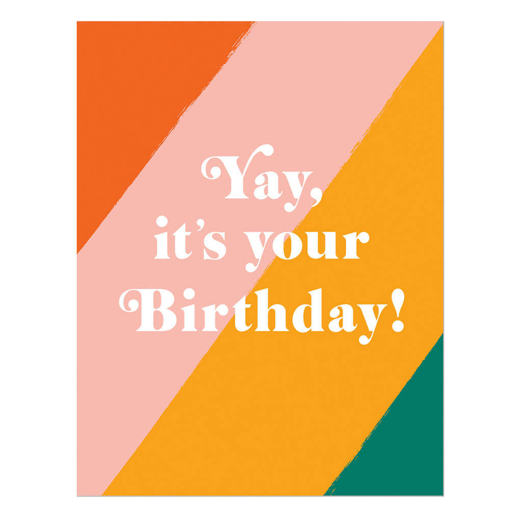 Yay It's Your Birthday! Card – Jacaranda Tree & Co
