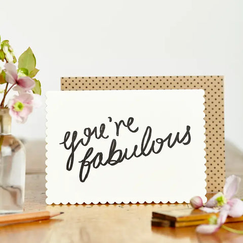 You're Fabulous...Card