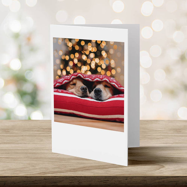 Waiting for Santa Happy Holidays Greeting Card