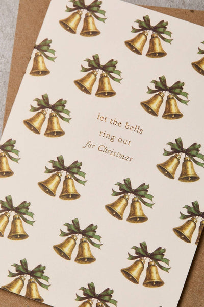 Vintage Bells Multi Christmas Card