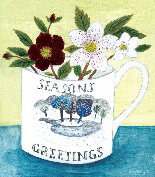 Seasons Greetings & Snowdrops Boxed Cards s/6