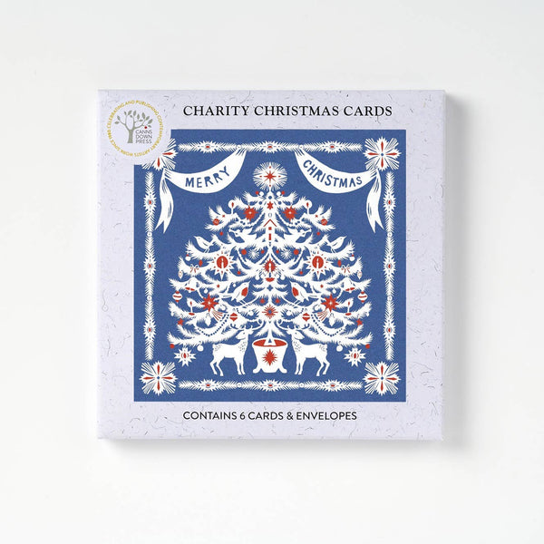 Advent Tree - Christmas Card Pack s/6