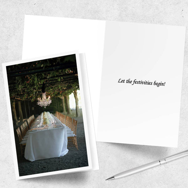 Celebration in Napa Wedding Greeting Card