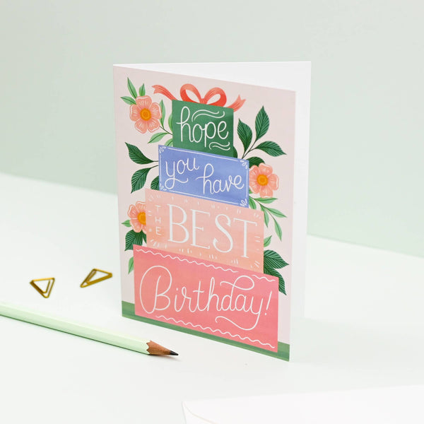 Presents Pastel Card