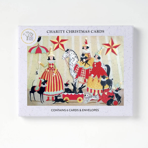 Circus Circus - Christmas Card Pack s/6