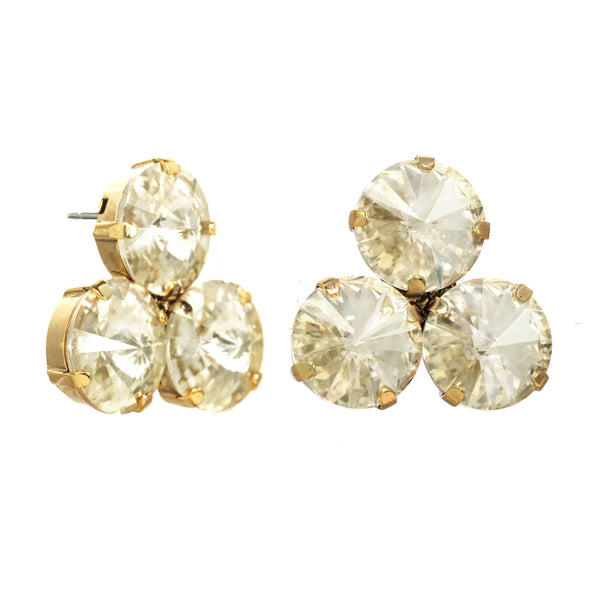 Reya Earrings in Champagne's