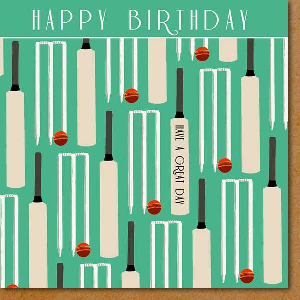 Cricket Birthday Card