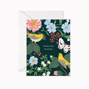 Thank You Warblers Greeting Card