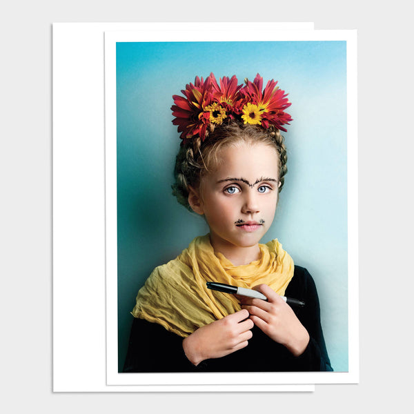 Little Frida Happy Birthday Greeting Card