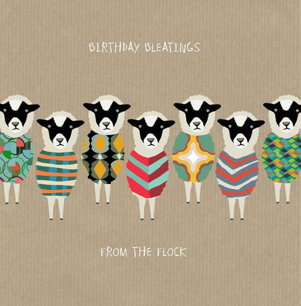 Birthday Bleatings Card