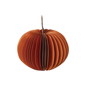 Recycled Paper Folding Honeycomb Pumpkin - 2 sizes