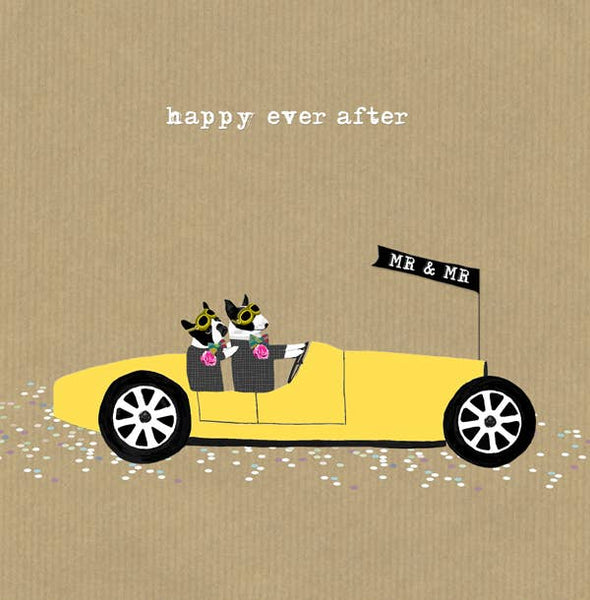 Mr & Mr Wedding Card