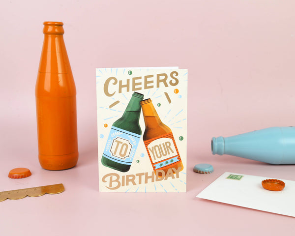 Beer Design Greeting Card