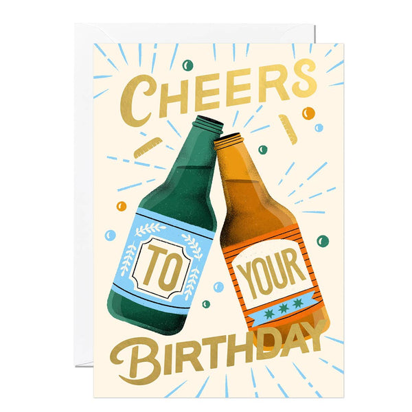 Beer Design Greeting Card