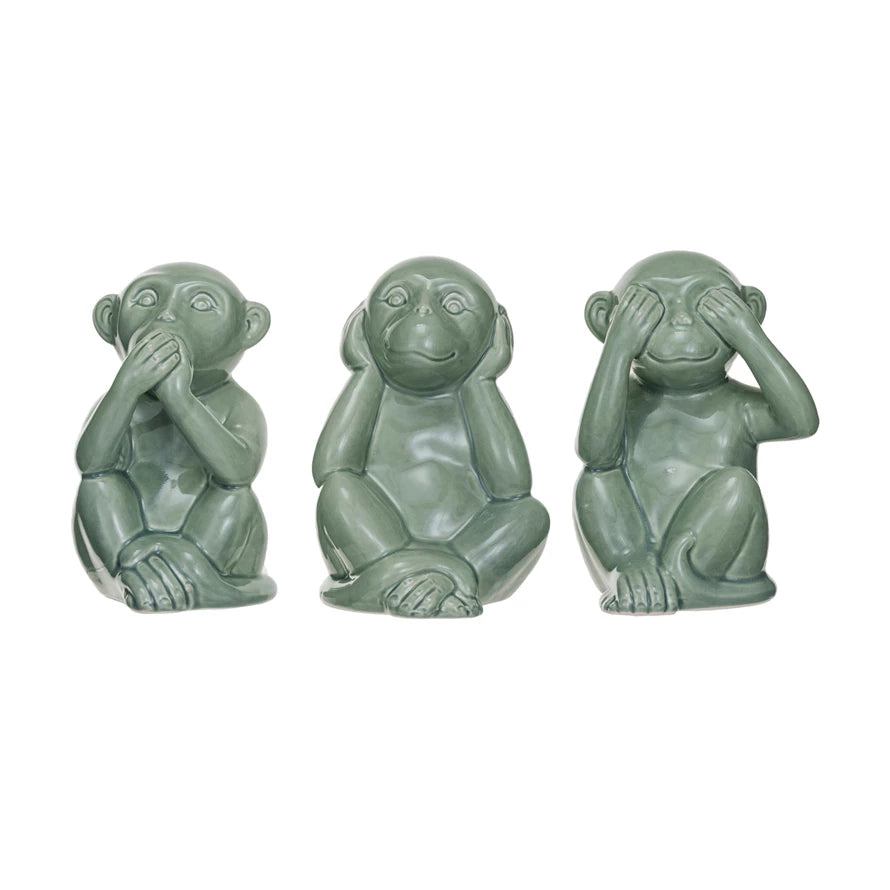 Hear No Speak No See No Evil Monkey's s/3