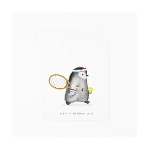 Serving Birthday Love Card