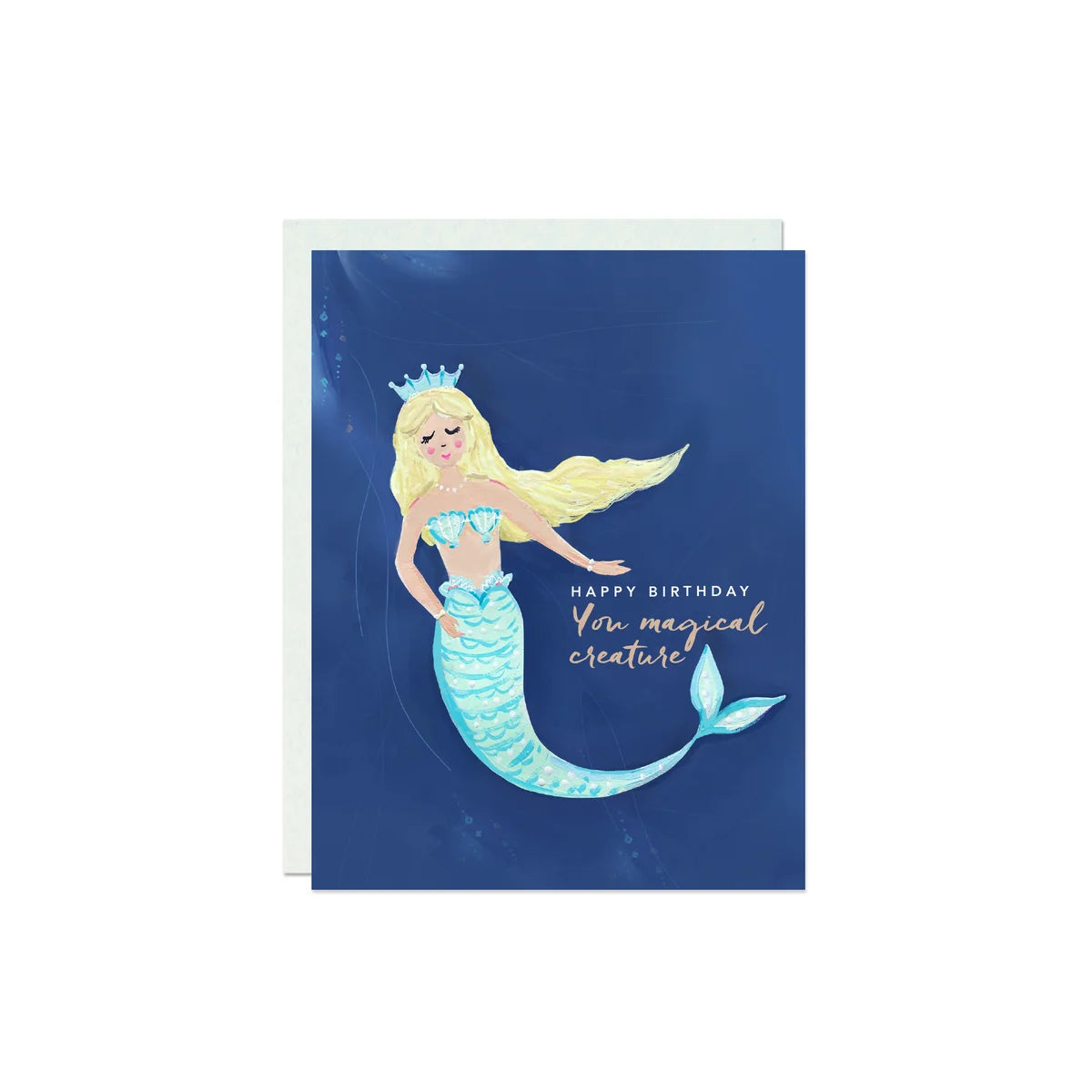 Happy Birthday Mermaid Card