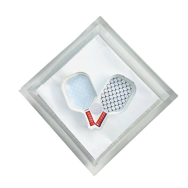 Acrylic Napkin Weight - Pickleball