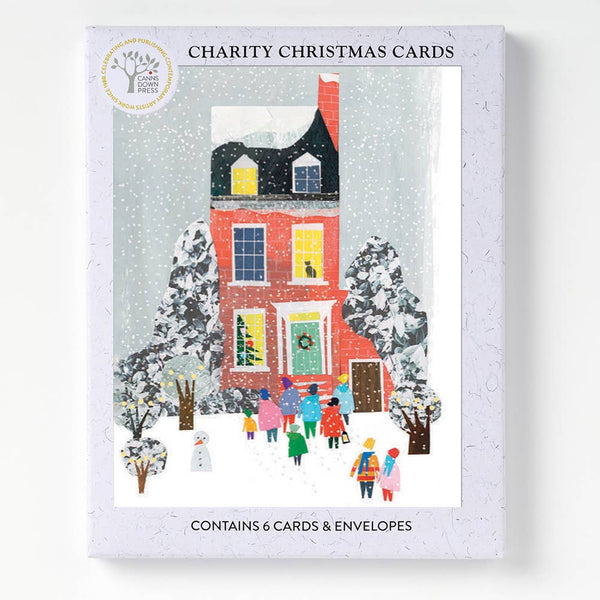 Carol Singers - Christmas Card Pack s/6