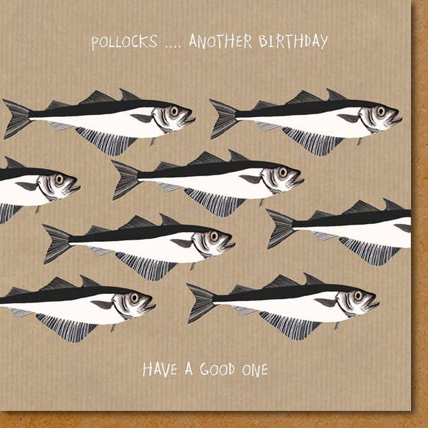 Pollocks ... Another Birthday Card