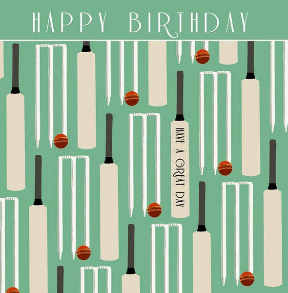 Cricket Birthday Card