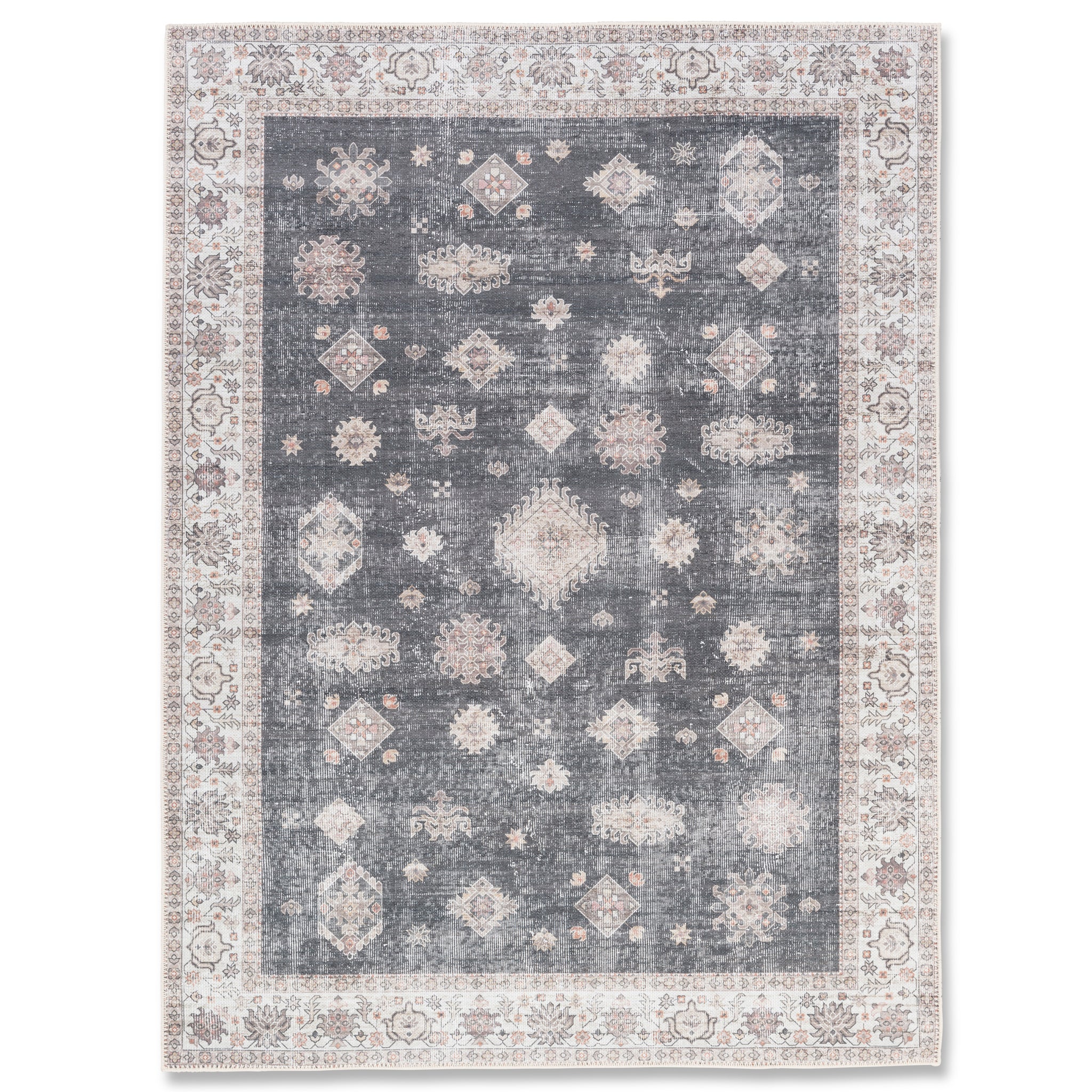 Aura Black/Cream Rug