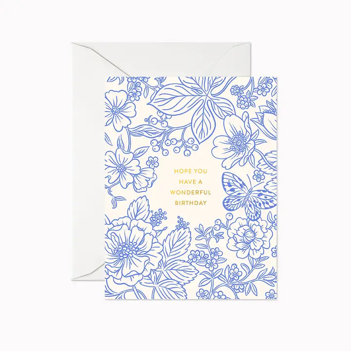 Wonderful Birthday Greeting Card