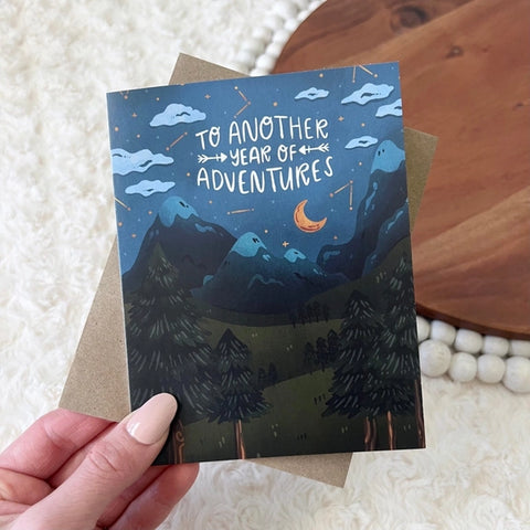 "To Another Year of Adventures" Card