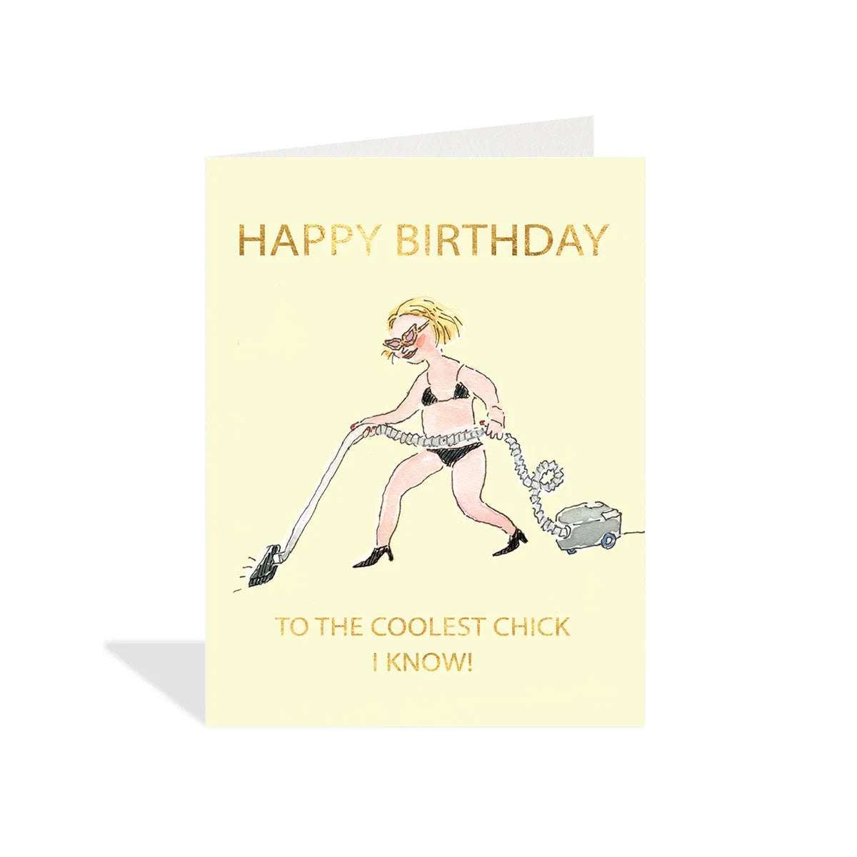 Happy Birthday Vacuum Card