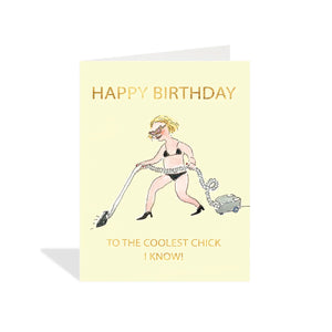 Happy Birthday Vacuum Card