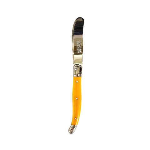 Laguiole French Pate Knives - Yellow