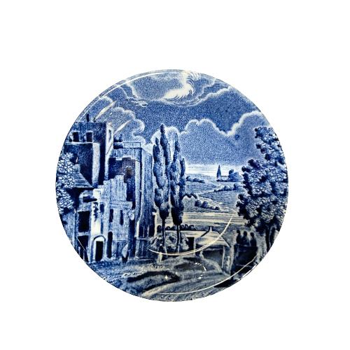 Vintage “Scenes After Constable” by W.H Grindley Butter Pat Dish