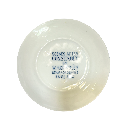 Vintage “Scenes After Constable” by W.H Grindley Butter Pat Dish