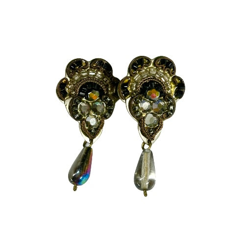 Vintage Ayla Bar Earrings