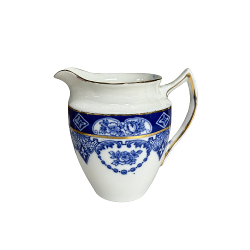 Vintage Blue & White Creamer