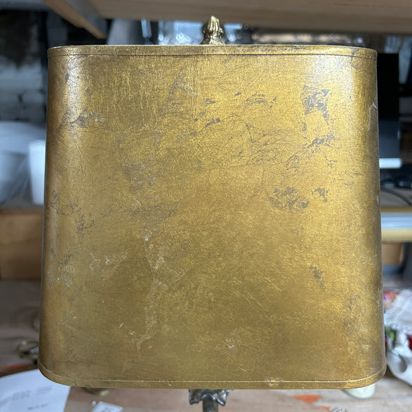 Vintage Brass & Marble Lamp